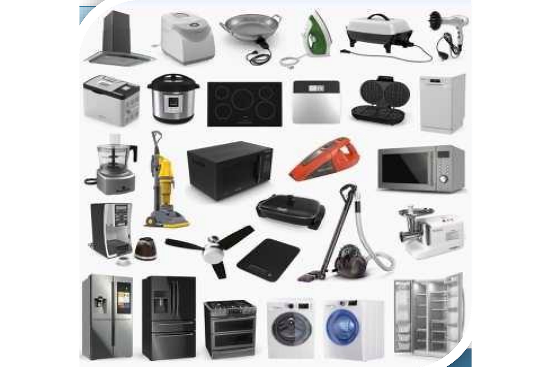 Household electrical appliances
